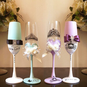Decor Glasses - Ly trang trí tiệc cưới